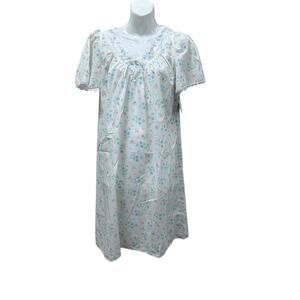 Enchantmates by Miss Elaine Floral Nightgown size S NWT
